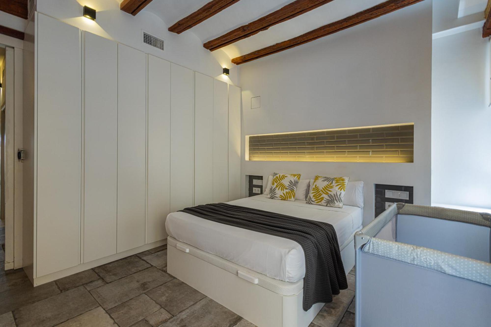 Ferienwohnung Florit Flats - Center Modern 1Br 2Bth Terrace Wi-Fi Ac Valencia Exterior foto