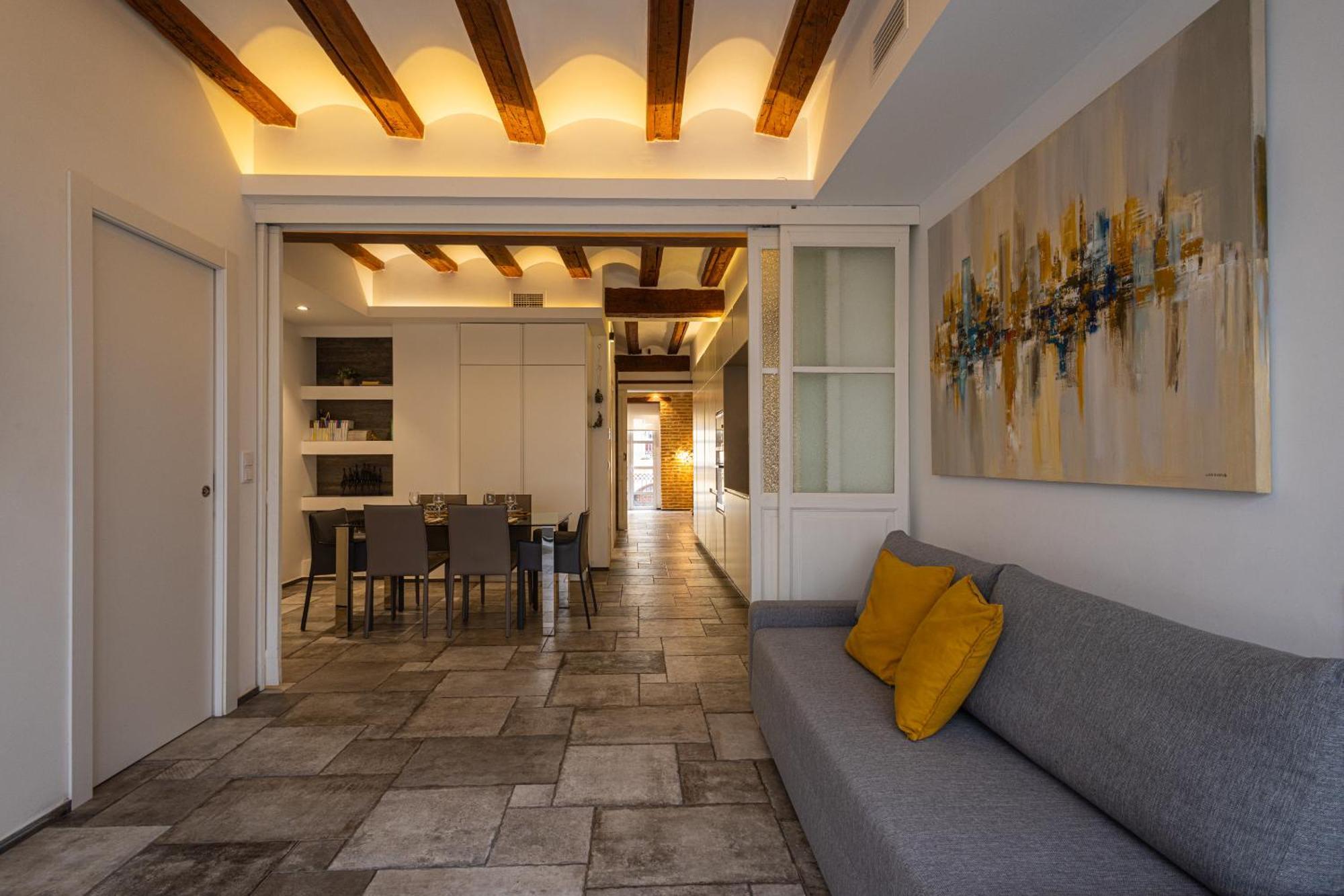 Ferienwohnung Florit Flats - Center Modern 1Br 2Bth Terrace Wi-Fi Ac Valencia Exterior foto