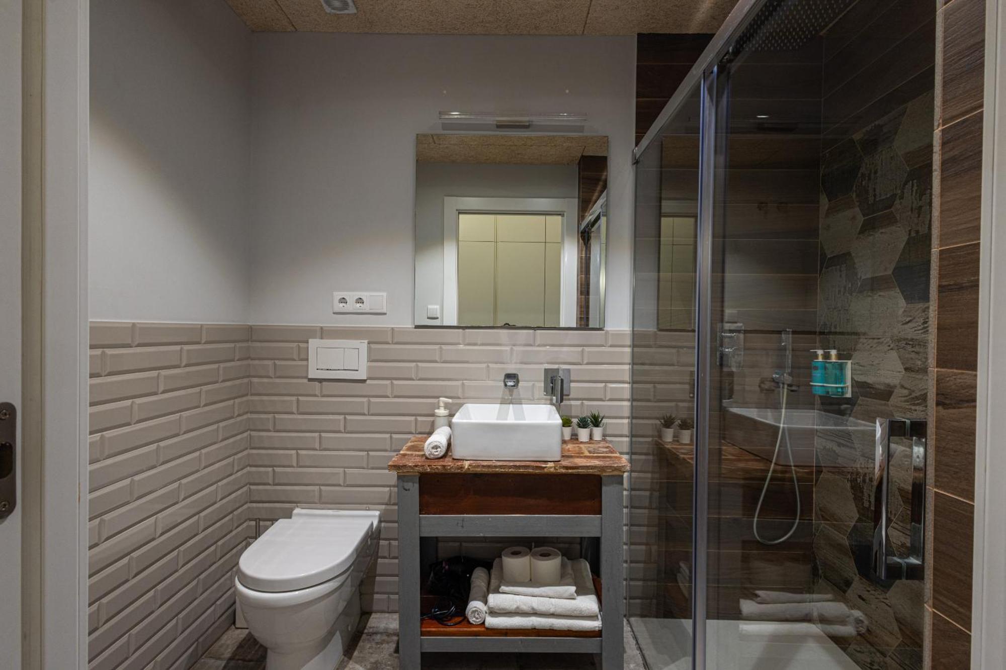 Ferienwohnung Florit Flats - Center Modern 1Br 2Bth Terrace Wi-Fi Ac Valencia Exterior foto