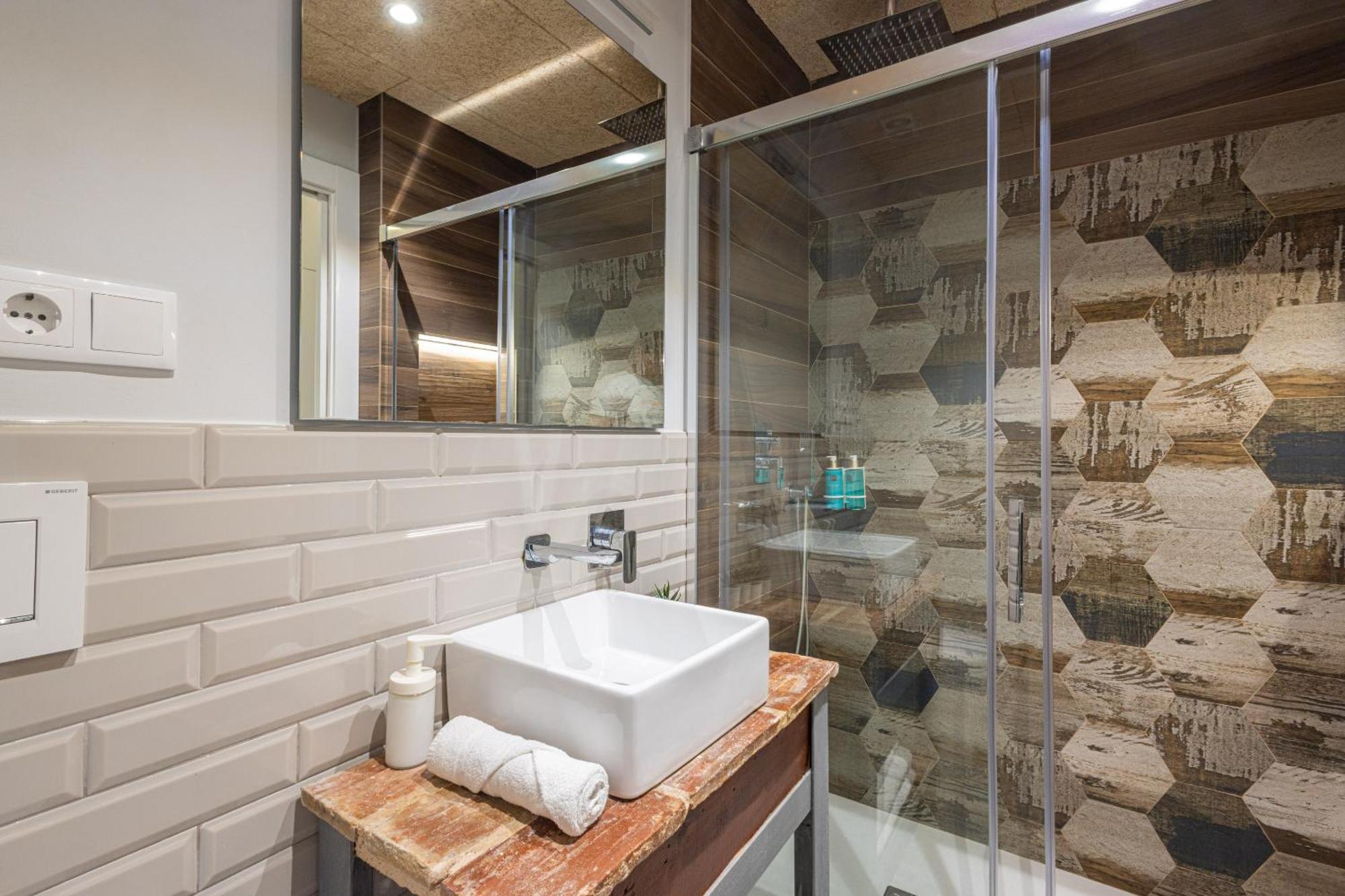 Ferienwohnung Florit Flats - Center Modern 1Br 2Bth Terrace Wi-Fi Ac Valencia Exterior foto
