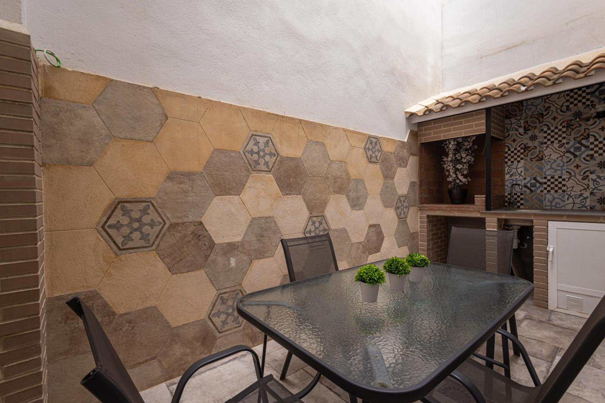 Ferienwohnung Florit Flats - Center Modern 1Br 2Bth Terrace Wi-Fi Ac Valencia Exterior foto
