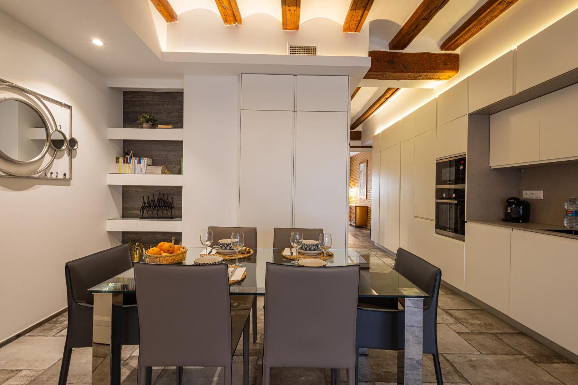 Ferienwohnung Florit Flats - Center Modern 1Br 2Bth Terrace Wi-Fi Ac Valencia Exterior foto